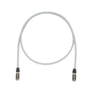 STP6X2IG Panduit Copper Patch Cord, Cat 6A, Intl Gray S/F (MOQ: 10)