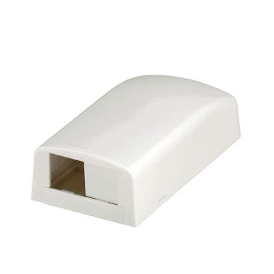Panduit CBX2WH-AY Mini-Com 1 or 2 Port Surface Mount Box, White