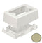 Panduit JBX3510EI-A Mini-Com Single Gang Junction Box, 2 Piece, Electric Ivory