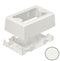 Panduit JBX3510IW-A Mini-Com Single Gang Junction Box, 2 Piece, International (Off) White