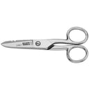 Klein Tools 2100-7 Snips, Electrician's Scissors, Nickel Plated