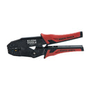 Klein Tools 3005CR, for 10-22 AWG Stranded Copper Terminal Crimper, Racheting