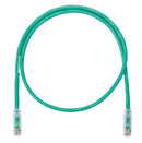 NK6APC2MGR Panduit Netkey Cat6A Patch Cord, CM/LSZH, Green, (MOQ: 10)