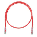 NK6APC10MRD Panduit Netkey Cat6A Patch Cord, CM/LSZH, Red, 1 (MOQ: 10)