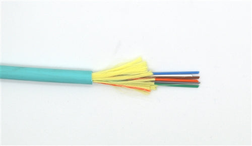 OM4-6F-IODPL-AQ 6 Fiber Distribution Fiber Optic Cable, Multi-Mode OM4, Plenum, Indoor/Outdoor (Priced per foot)