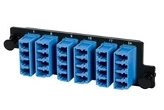 OR-HDFP-LCQ24AC Ortronics Coupler Panel, HDFP, 6 Quad LC Ports (24 Fibers), Single-Mode OS2(MOQ: 1)