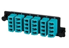 OR-HDFP-LCQ24LC Ortronics Coupler Panel, HDFP, 6 Quad LC Ports (24 Fibers), Multi-Mode OM3/4(MOQ: 1)