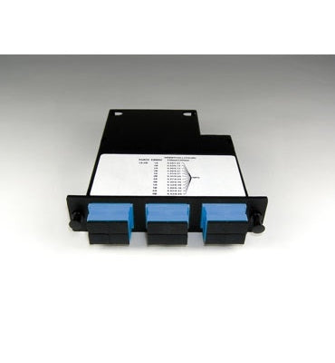 OR-M2SCD12-09 Ortronics Fiber Cassette, M2, 6 Duplex SC Ports (12 Fibers), Single-Mode OS2(MOQ: 1)