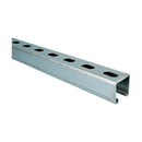 Caddy / Erico A14H1000GN Strut Channel Type A, Slotted, Steel, Painted, Green, 10' x 1 5/8" x 1 5/8" x 14 GA, Pack of 500