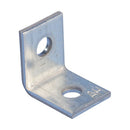 Caddy / Erico AB Angle Bracket, Steel, PG, 1/4" Hole 1, 1/4" Hole 2, Pack of 100