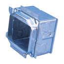 Caddy / Erico A1SF2GS nVent CADDY All-in-One Stud-Mounted With Removable Mud Ring, 2 Gang, w/Ground, 5/8" Drywall, 2 1/2", Pack of 20