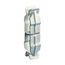 Caddy / Erico 12P12P Push In Conduit to Conduit Clamp, 3/4" EMT1, 3/4" EMT2, 1/2" Rigid1, 1/2" Rigid2, Pack of 100