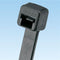 PLT3S-C0, Panduit Cable Tie: Panduit Pan-Ty, 11.4 Inch, Standard 100 Pk - Black (MOQ: 100; Increment of 100)