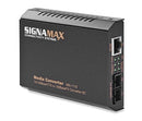 065-1100 Fiber Media Converter: Signamax, 10/100 RJ45 / ST Multi-Mode