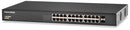 SC10010 Ethernet Switch: Signamax C-100, 24 Port, Gigabit with PoE+, SFP Ports