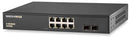 SC10080 Ethernet Switch: Signamax C-100, 8 Port, Gigabit with PoE+, SFP Ports