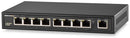 SC10090 Ethernet Switch: Signamax C-100, 8 Port, Fast Ethernet 10/100 with PoE+
