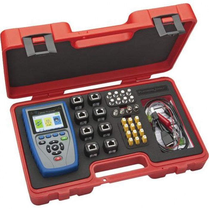 TCB360K1 Voice/Data/Video Tester: Platinum Tools Cable Prowler Test Kit