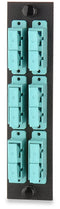 UFE-B-12SC-G Signamax 12-Port (12 Fiber) SC OM3/OM4 Adapter Plate, Ceramic Sleeve