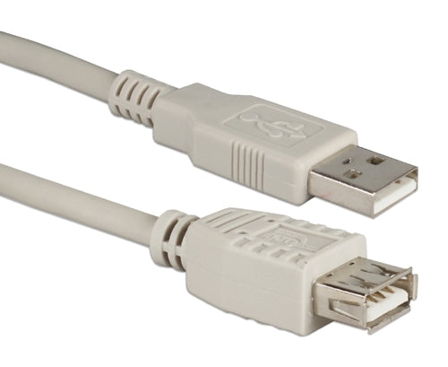 USB-A10-EXT Extension Cable: USB Type-A, Male / Female, 10 Ft.