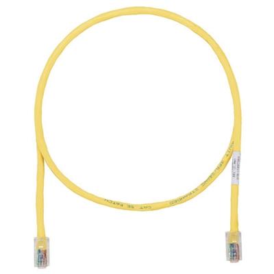 UTP28X10YL, Cat 6A 28AWG UTP Patch Cord, CM/LSZH, Yellow, 10 Ft (MOQ: 10; Increment of 10)