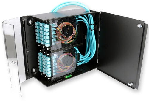 WCH-06P Wall Mount Fiber Box: Corning, accepts Cassettes, Panels, Modu ...