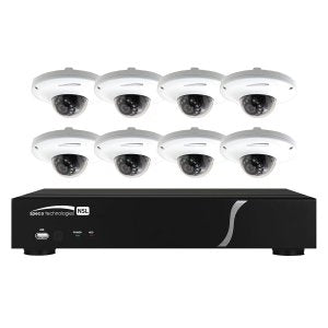Speco ZIPL88D2 8 Channel Zip Kit with 8 Domes, 2T HD