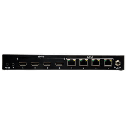 B126-4X4 Tripp Lite HDMI over Cat5 Cat6 4x4 Matrix Extender Switch HDMI RJ45 F/F TAA