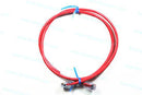 RJ86-06X Cross-Over Patch Cable: CAT6, RJ45, 6 Ft - Red