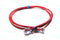 RJ86-06X Cross-Over Patch Cable: CAT6, RJ45, 6 Ft - Red
