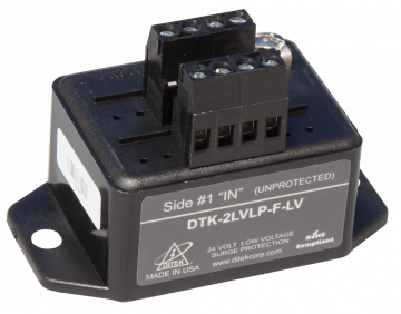 DTK-2LVLPF Ditek 2 Pair SLC Loop Protection -compatible with Notifier & Firelite Panels, 1/2 Amp fuse