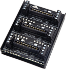 DTK-3MB Ditek Three Module Snaptrack-type Base for 2MHLP Series