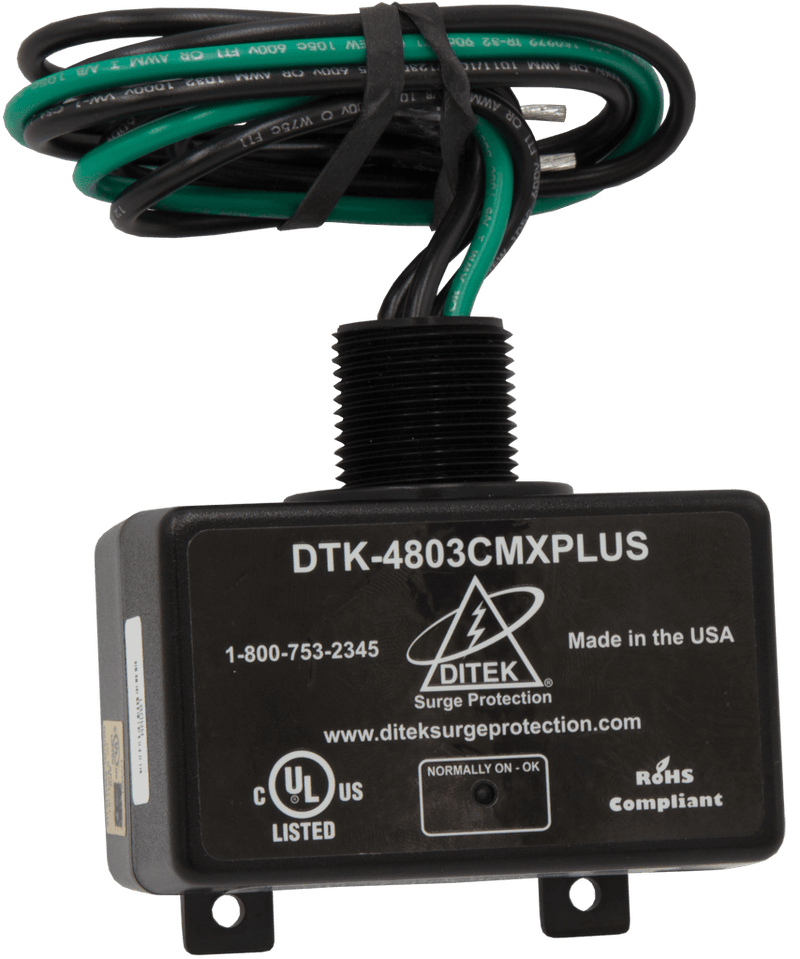 DTK-4803CMXPLUS Ditek 480 VAC Three Phase Surge Protective Device, UL1449 Listed SPD Type 1