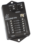 DTK-DP4PTPV Ditek PTZ Camera Protection,  12/24VDC Power - UTP In/Out, 6.8V Clamp  - 2 Pair Signal - 6.8V clamp, Supports HD-CVI, AHD, HD-TVI