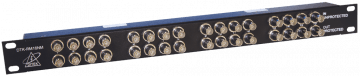 DTK-RM16NM Ditek 16 Channel Rackmount Video Line Protection, BNC Coax In/Out - 2.8V ClampSupports HD-CVI, AHD, HD-TVI