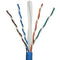 Covid P-C6-BLU-BULK Cat 6, 550 MHz, Blue Jacket, Plenum, Bulk Cable