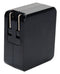 QVS USBAC-2 2-Port 4.8Amp USB Universal AC Charger with Folding Power Plug