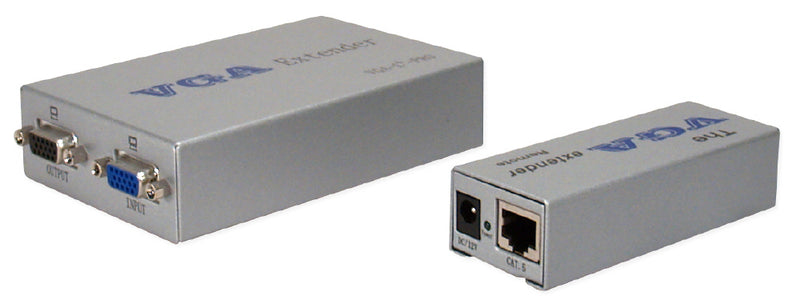 QVS VGA-C5EP2 300-Meter VGA/QXGA CAT5/RJ45 Extender Kit with Local Port