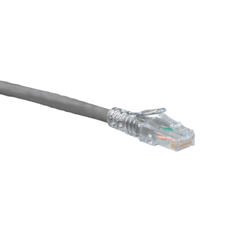 6D460-05S Patch Cable, Leviton eXtreme, CAT6, 5 Ft, Gray